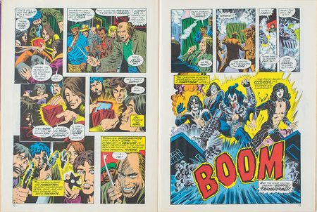 Lot #9213  KISS Comic Book - Image 2