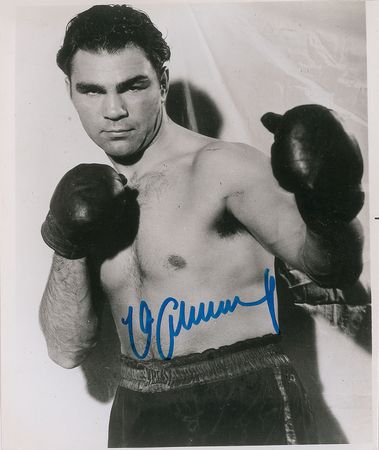 Lot #1150 Max Schmeling Signed Photograph - Image 1