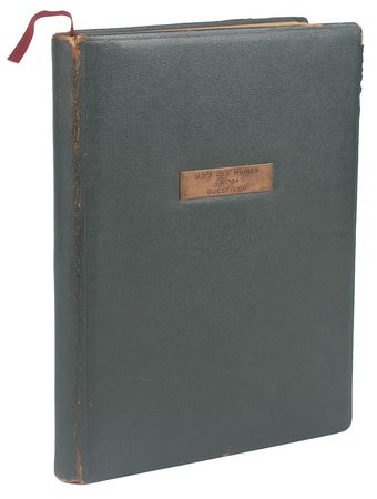 Lot #8047 Dwight D. Eisenhower: December 1959 Ike handwritten note penned aboard the U.S.S Des Moines - Image 3
