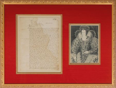 Lot #228 Queen Elizabeth I: Support for the soldier who saved her from ?Bloody Mary? - Image 2