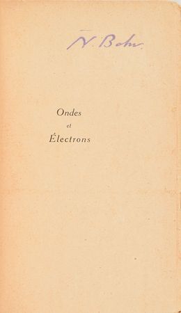 Lot #13 Pierre Bricout Signed Book from Niels Bohr's Library - Image 5