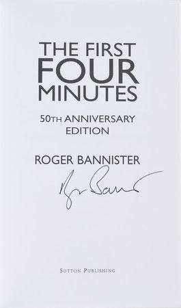 Lot #1086 Roger Bannister Book - Image 2