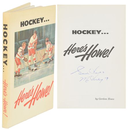 Lot #927 Gordie Howe Signed Photograph - Image 1