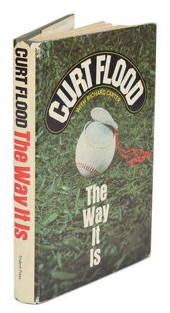 Lot #1097 Curt Flood Book - Image 3