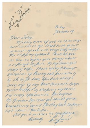 Lot #1096 Billy Evans - Image 1