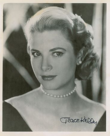 Lot #827 Grace Kelly Signed Photograph - Image 1