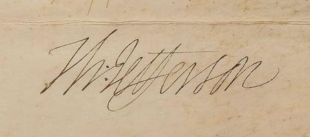 Lot #5 Thomas Jefferson and James Madison: Two founding fathers appoint the son of a Revolutionary War hero - Image 2