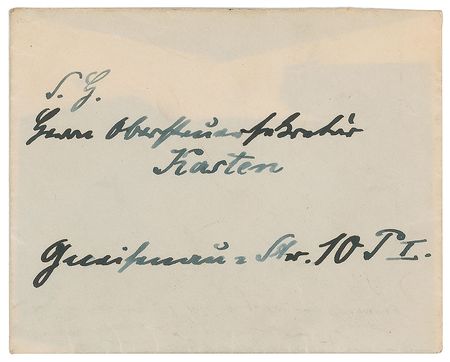 Lot #277 Paul von Hindenburg Handwritten Letter Signed - Image 2