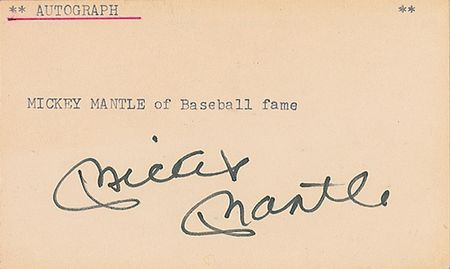 Lot #797 Mickey Mantle - Image 1