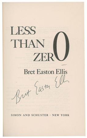 Lot #582 Bret Easton Ellis Book - Image 3