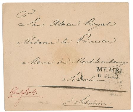 Lot #218 Nicholas I Handwritten Letter Signed - Image 3