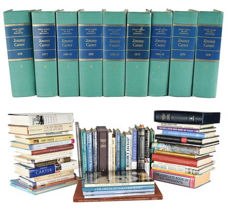 Lot #97 Jimmy Carter Books - Image 1