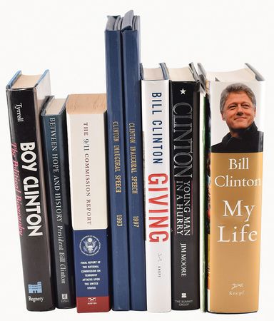 Lot #103 Bill Clinton Books - Image 1