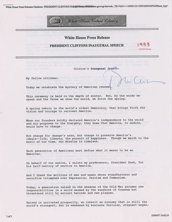Lot #103 Bill Clinton Books - Image 9