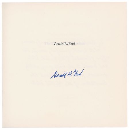 Lot #96 Gerald Ford Books - Image 2