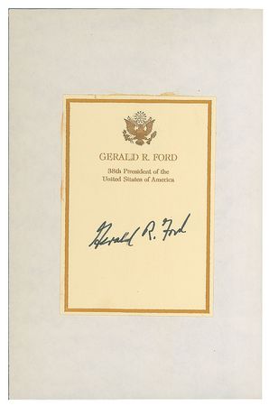 Lot #96 Gerald Ford Books - Image 3