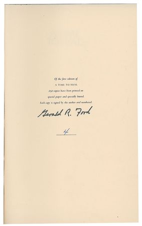 Lot #96 Gerald Ford Books - Image 5