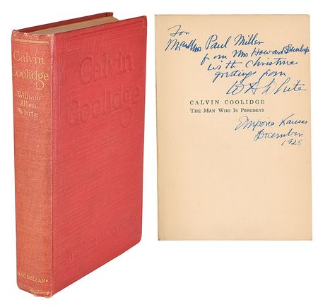 Lot #106 Calvin Coolidge: William Allen White - Image 1