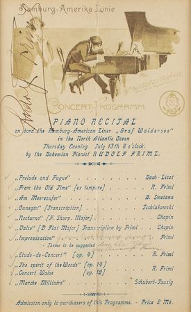 Lot #710 Rudolf Friml - Image 1