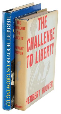 Lot #140 Herbert Hoover Books - Image 1