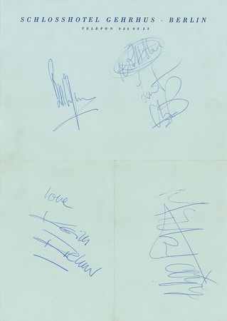 Lot #701 Rolling Stones Signatures - Image 1
