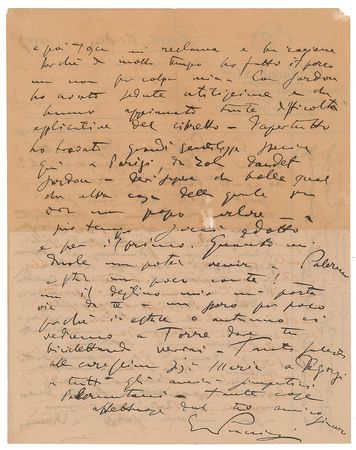 Lot #669 Giacomo Puccini: 