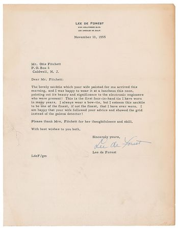 Lot #264 Lee De Forest - Image 1