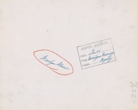 Lot #968 Marilyn Monroe Photograph - Image 2
