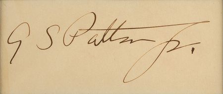 Lot #350 George S. Patton Signature - Image 2
