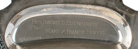 Lot #126 Mamie Doud Eisenhower Platter - Image 3