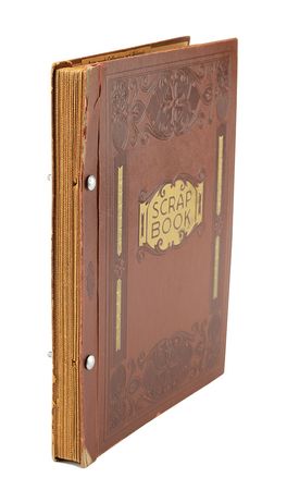 Lot #179 Notables: Diverse scrapbook highlighted by William Ellery, Nathaniel Banks, and Ernest Shackleton - Image 7