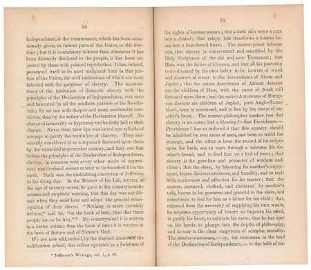 Lot #10 John Quincy Adams: An oration on the 