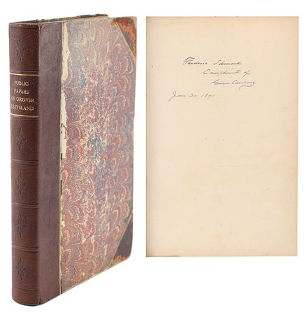 Lot #29 Grover Cleveland Book