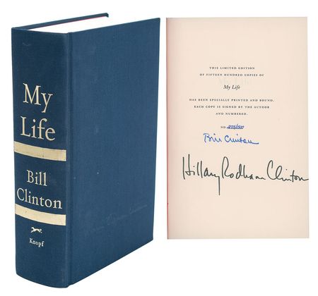 Lot #114 Bill Clinton Book - Image 1