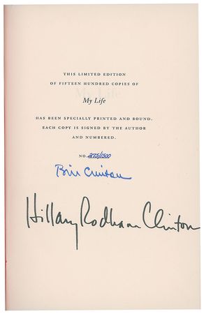 Lot #114 Bill Clinton Book - Image 2