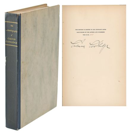 Lot #55 Calvin Coolidge Book - Image 1