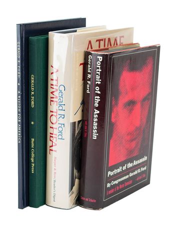 Lot #130 Gerald Ford Books - Image 5