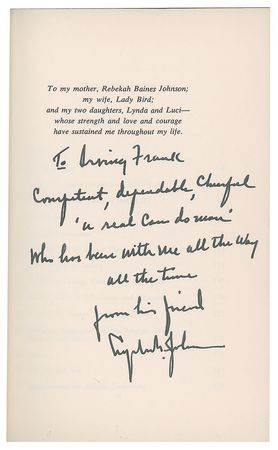 Lot #141 Lyndon B. Johnson Books - Image 2
