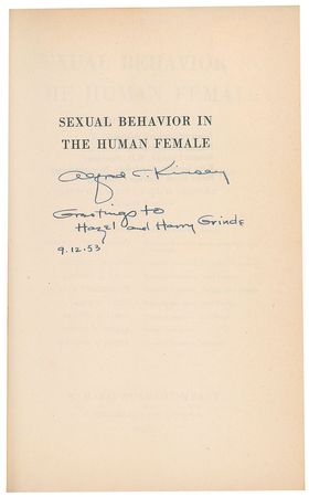 Lot #201 Alfred Kinsey Book - Image 2