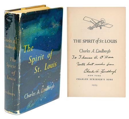 Lot #388 Charles Lindbergh Book - Image 1