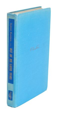 Lot #200 Albert Einstein: Sought-after volume of Einstein's essays, presented to a preeminent cancer surgeon - Image 5