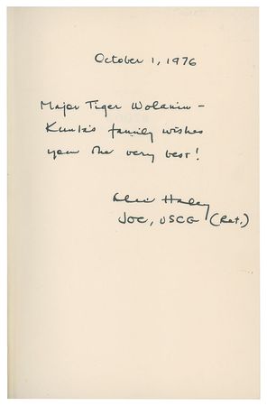 Lot #524 Alex Haley Book - Image 2
