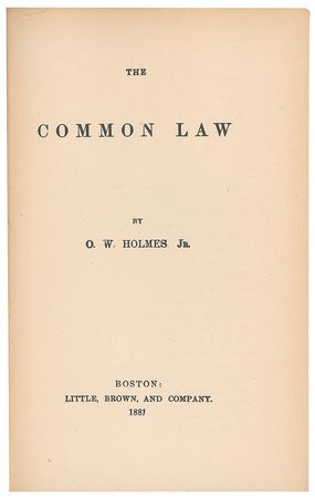 Lot #190 Oliver Wendell Holmes, Jr Book - Image 3