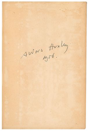 Lot #601 Aldous Huxley - Image 2