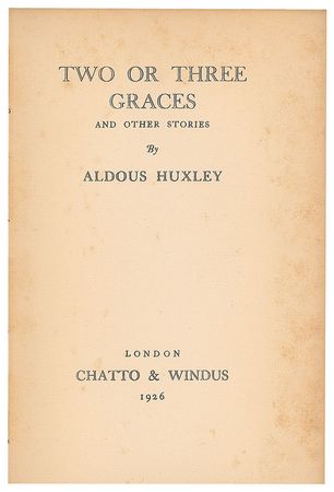Lot #601 Aldous Huxley - Image 3