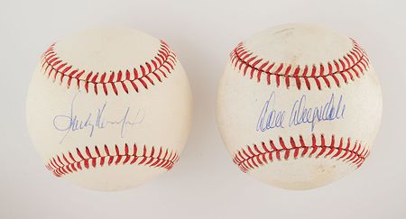 Lot #1115 Sandy Koufax and Don Drysdale Baseballs - Image 1