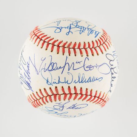 Lot #1088 Baseball Greats Baseball - Image 1