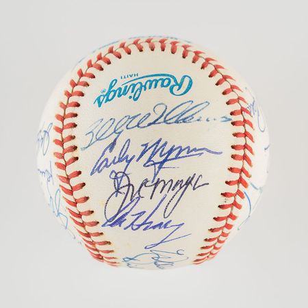 Lot #1088 Baseball Greats Baseball - Image 3