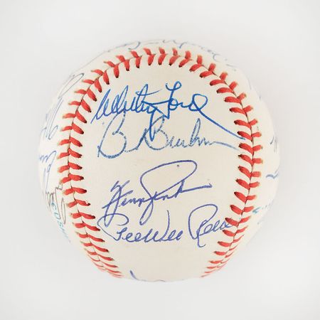 Lot #1088 Baseball Greats Baseball - Image 5