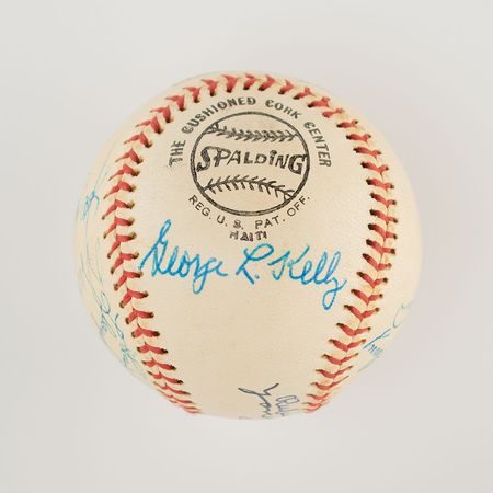 Lot #1090 Baseball Hall of Famers Baseball - Image 3
